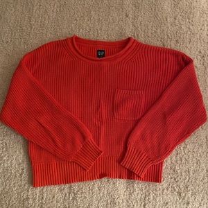 GAP Shaker Stitch Pocket Sweater